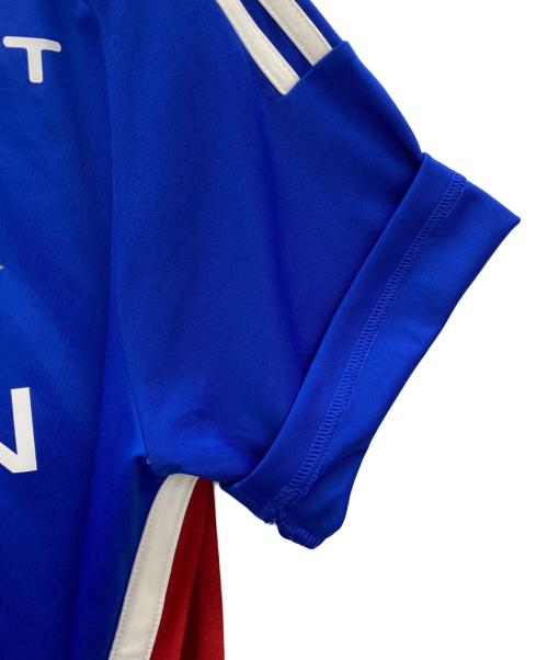 adidas（アディダス）adidas (アディダス) J.LEAGUE (ジェイリーグ) ゲームシャツ ブルー サイズ:SIZE XOの古着・服飾アイテム