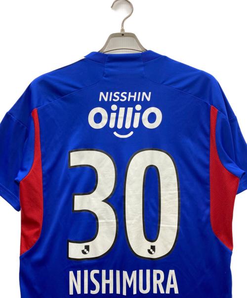 adidas（アディダス）adidas (アディダス) J.LEAGUE (ジェイリーグ) ゲームシャツ ブルー サイズ:SIZE XOの古着・服飾アイテム