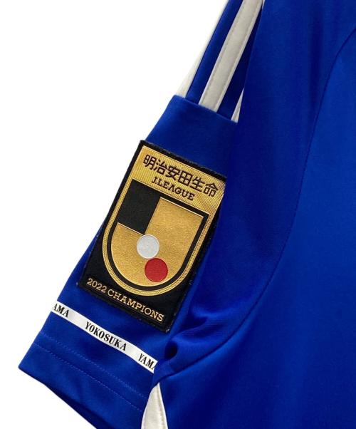 adidas（アディダス）adidas (アディダス) J.LEAGUE (ジェイリーグ) ゲームシャツ ブルー サイズ:SIZE XOの古着・服飾アイテム