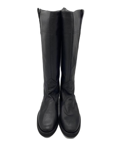 FABIO RUSCONI（ファビオルスコーニ）FABIO RUSCONI (ファビオルスコーニ) ロングブーツ ブラック サイズ:38の古着・服飾アイテム