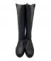 FABIO RUSCONI (ファビオルスコーニ) ロングブーツ ブラック サイズ:38：5000円