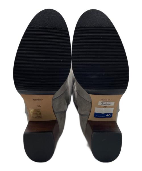 AWARES（アウェア）AWARES (アウェア) スウェードロングブーツ グレー サイズ:38の古着・服飾アイテム