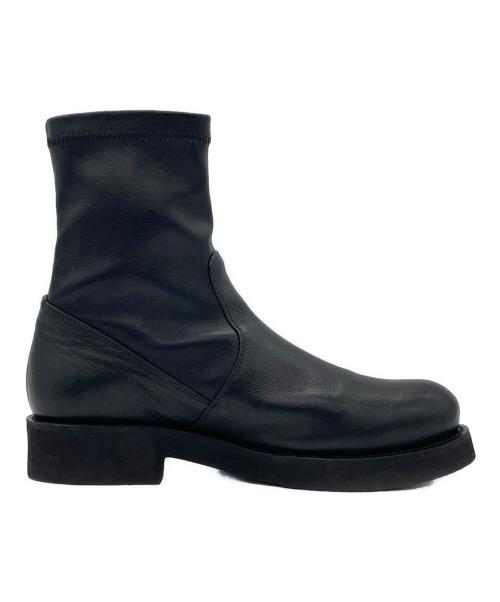 FABIO RUSCONI（ファビオルスコーニ）FABIO RUSCONI (ファビオルスコーニ) vacchetta/dawis ブラック サイズ:38の古着・服飾アイテム