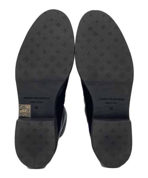 FABIO RUSCONI（ファビオルスコーニ）FABIO RUSCONI (ファビオルスコーニ) vacchetta/dawis ブラック サイズ:38の古着・服飾アイテム