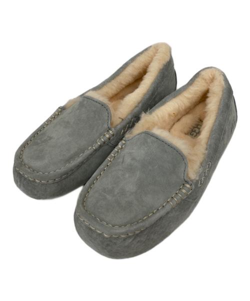 UGG（アグ）UGG (アグ) ヴァンプローファー ライトグレー サイズ:uk5の古着・服飾アイテム