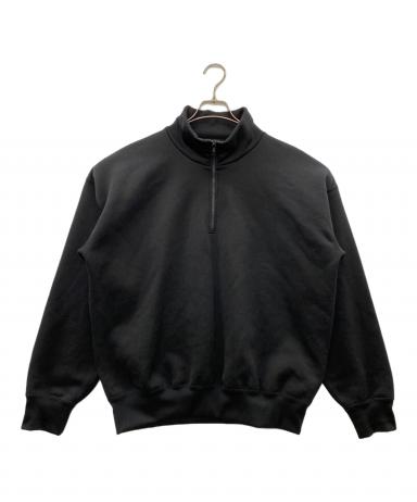 トップス AURALEE BAGGY POLYESTER SWEAT HALF ZIP 中古・古着通販】AURALEE (オーラリー) BAGGY POLYESTER SWEAT HALF