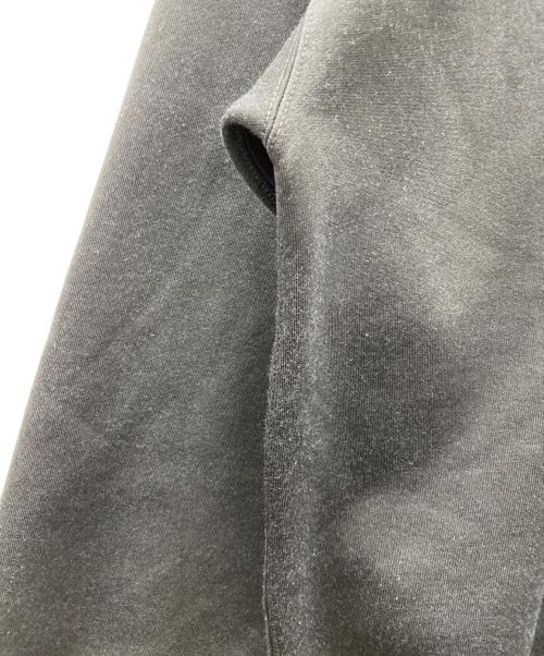 AURALEE（オーラリー）AURALEE (オーラリー) BAGGY POLYESTER SWEAT HALF ZIP P/O ブラック サイズ:5の古着・服飾アイテム