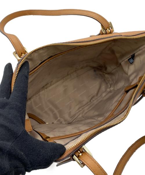 MICHAEL KORS（マイケル・コース）MICHAEL KORS (マイケル・コース) トートバッグ ブラウンの古着・服飾アイテム
