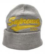 New Era×SUPREMEニューエラ×シュプリーム）の古着「ニット帽」｜グレー
