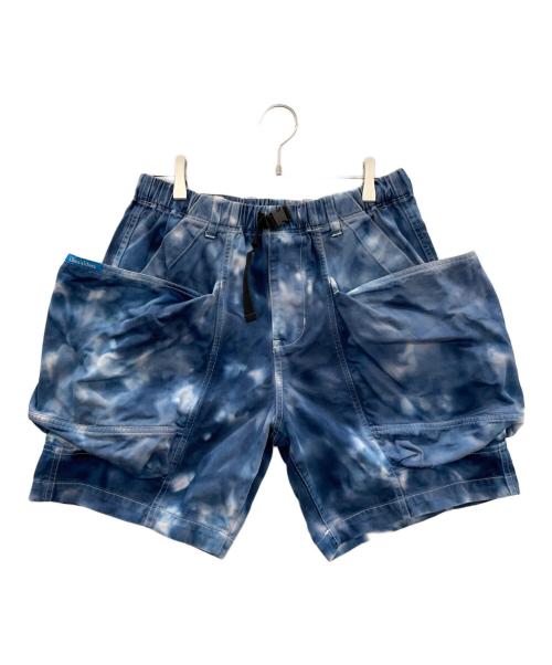 Liberaiders（リベレイダース）Liberaiders (リベレイダース) TIEDYE UTILITY SHORTS ブルー サイズ:Ｍの古着・服飾アイテム