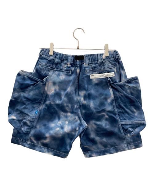 Liberaiders（リベレイダース）Liberaiders (リベレイダース) TIEDYE UTILITY SHORTS ブルー サイズ:Ｍの古着・服飾アイテム