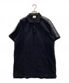BURBERRY LONDONバーバリーロンドン）の古着「半袖ポロシャツ」｜ブラック