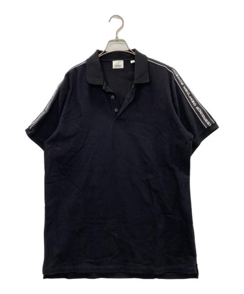 BURBERRY LONDON（バーバリーロンドン）BURBERRY LONDON (バーバリーロンドン) 半袖ポロシャツ ブラック サイズ:Ｍの古着・服飾アイテム