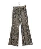 GUCCIグッチ）の古着「フレアパンツ」｜グレー