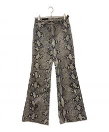GUCCI（グッチ）の古着「フレアパンツ」｜グレー
