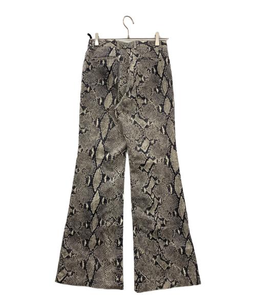 GUCCI（グッチ）GUCCI (グッチ) フレアパンツ グレー サイズ:SIZE 42の古着・服飾アイテム