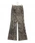 GUCCI (グッチ) フレアパンツ グレー サイズ:SIZE 42：11000円