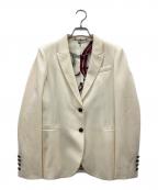 GUCCIグッチ）の古着「テーラードジャケット」｜ベージュ