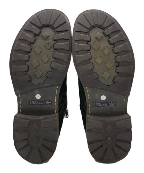 REGAL（リーガル）REGAL (リーガル) ウィングチップブーツ オリーブ サイズ:UK8の古着・服飾アイテム