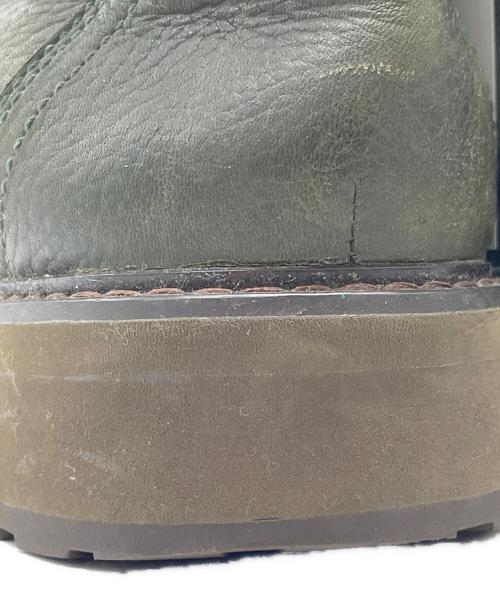 REGAL（リーガル）REGAL (リーガル) ウィングチップブーツ オリーブ サイズ:UK8の古着・服飾アイテム