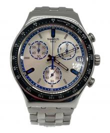 SWATCH（スウォッチ）の古着「クロノグラフ」｜シルバー