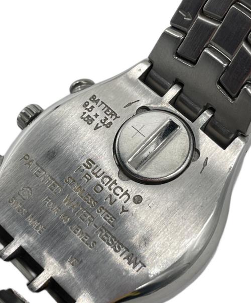 SWATCH（スウォッチ）SWATCH (スウォッチ) クロノグラフ シルバーの古着・服飾アイテム