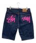 stussy (ステューシー) ショートデニム ネイビー サイズ:34：10000円