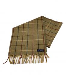 Burberry's（バーバリー）の古着「カシミヤマフラー」｜オリーブ