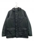Barbour×LAND ROVERバブアー×ランドローバー）の古着「キルティングラインジャケット」｜ブラック