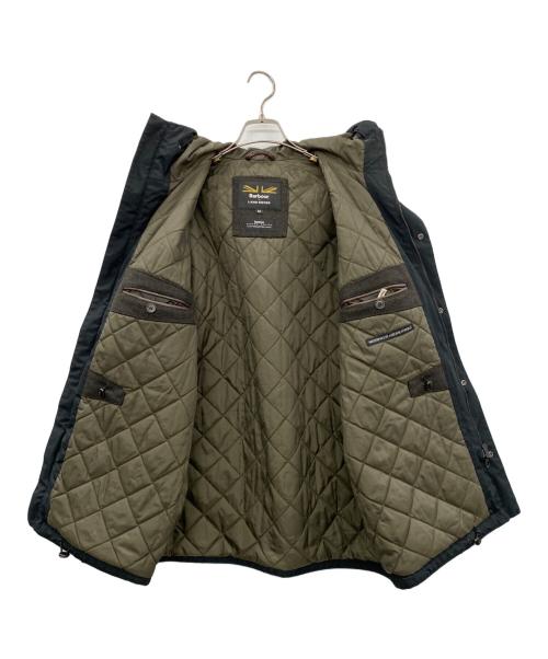 Barbour（バブアー）Barbour (バブアー) LAND ROVER (ランドローバー) キルティングラインジャケット ブラック サイズ:SIZE Mの古着・服飾アイテム