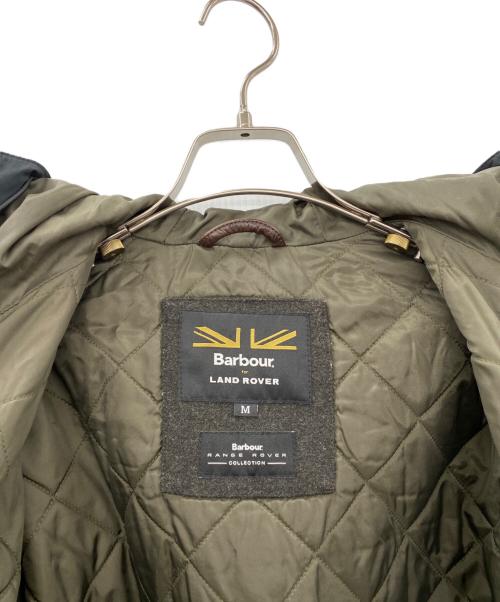 Barbour（バブアー）Barbour (バブアー) LAND ROVER (ランドローバー) キルティングラインジャケット ブラック サイズ:SIZE Mの古着・服飾アイテム