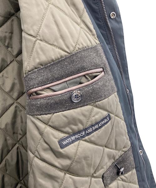 Barbour（バブアー）Barbour (バブアー) LAND ROVER (ランドローバー) キルティングラインジャケット ブラック サイズ:SIZE Mの古着・服飾アイテム