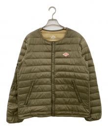 DANTON（ダントン）の古着「インナーダウンジャケット」｜オリーブ