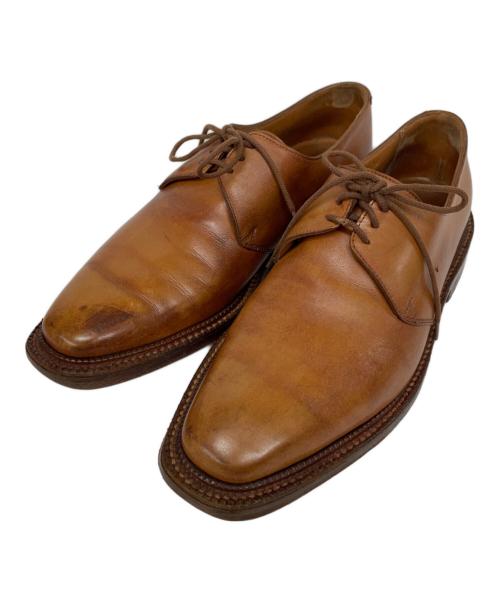 Crockett & Jones（クロケット＆ジョーンズ）Crockett & Jones (クロケット＆ジョーンズ) PAUL SMITH (ポールスミス) プレーントゥシューズ キャメル サイズ:UK7Eの古着・服飾アイテム