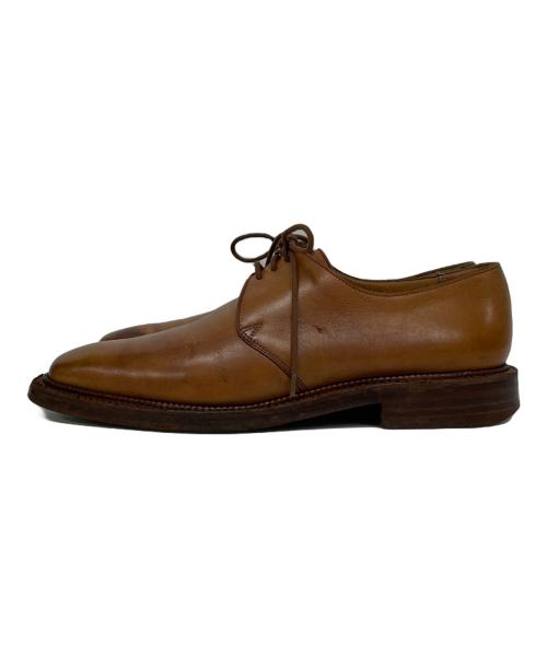 Crockett & Jones（クロケット＆ジョーンズ）Crockett & Jones (クロケット＆ジョーンズ) PAUL SMITH (ポールスミス) プレーントゥシューズ キャメル サイズ:UK7Eの古着・服飾アイテム