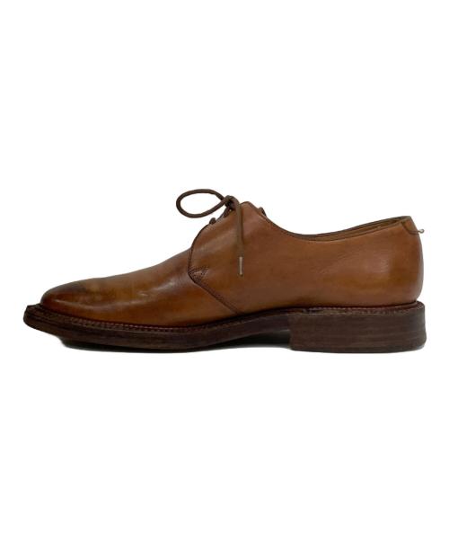 Crockett & Jones（クロケット＆ジョーンズ）Crockett & Jones (クロケット＆ジョーンズ) PAUL SMITH (ポールスミス) プレーントゥシューズ キャメル サイズ:UK7Eの古着・服飾アイテム