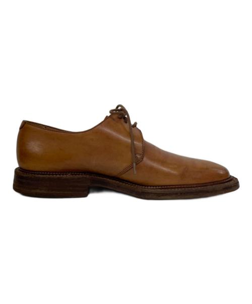 Crockett & Jones（クロケット＆ジョーンズ）Crockett & Jones (クロケット＆ジョーンズ) PAUL SMITH (ポールスミス) プレーントゥシューズ キャメル サイズ:UK7Eの古着・服飾アイテム