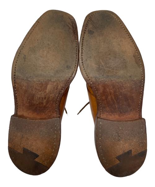 Crockett & Jones（クロケット＆ジョーンズ）Crockett & Jones (クロケット＆ジョーンズ) PAUL SMITH (ポールスミス) プレーントゥシューズ キャメル サイズ:UK7Eの古着・服飾アイテム