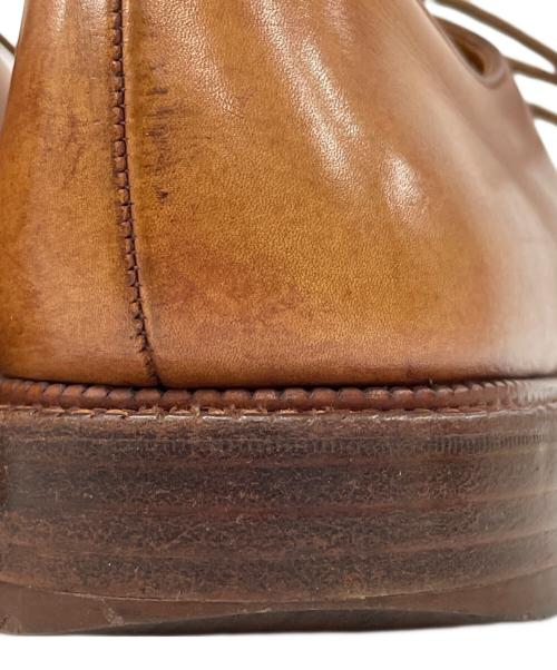 Crockett & Jones（クロケット＆ジョーンズ）Crockett & Jones (クロケット＆ジョーンズ) PAUL SMITH (ポールスミス) プレーントゥシューズ キャメル サイズ:UK7Eの古着・服飾アイテム