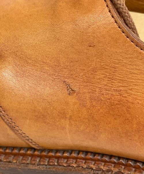 Crockett & Jones（クロケット＆ジョーンズ）Crockett & Jones (クロケット＆ジョーンズ) PAUL SMITH (ポールスミス) プレーントゥシューズ キャメル サイズ:UK7Eの古着・服飾アイテム