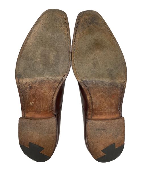 Crockett & Jones（クロケット＆ジョーンズ）Crockett & Jones (クロケット＆ジョーンズ) PAUL SMITH (ポールスミス) モンクストラップシューズ ブラウン サイズ:UK7Eの古着・服飾アイテム