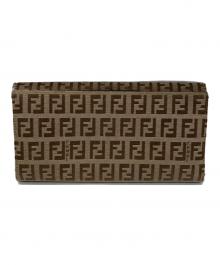 FENDI（フェンディ）の古着「2つ折り財布」｜ベージュ