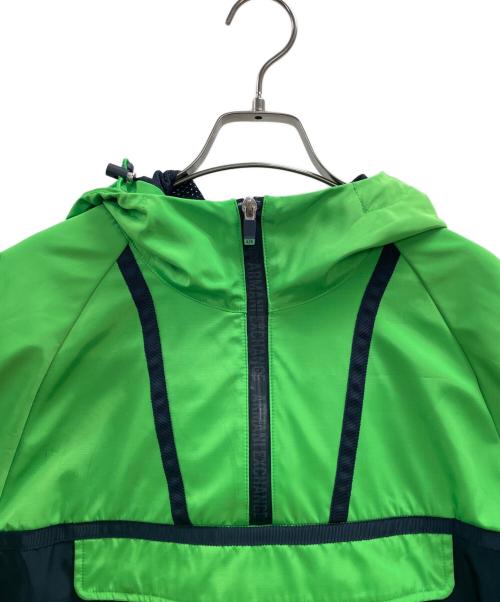 ARMANI EXCHANGE（アルマーニ エクスチェンジ）ARMANI EXCHANGE (アルマーニ エクスチェンジ) マウンテンパーカー グリーン×ネイビー サイズ:SIZE Sの古着・服飾アイテム