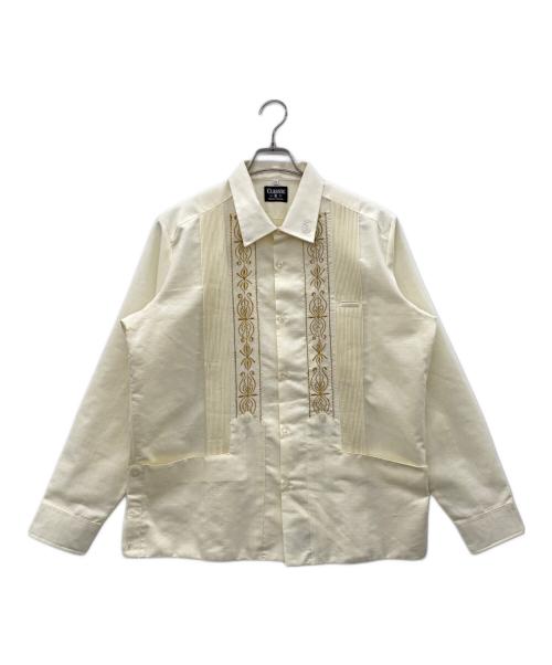 Classic clothing（クラシッククロージング）Classic clothing (クラシッククロージング) 長袖シャツ ベージュ サイズ:38の古着・服飾アイテム
