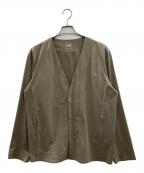 THE NORTH FACEザ ノース フェイス）の古着「ノーカラージャケット」｜オリーブ