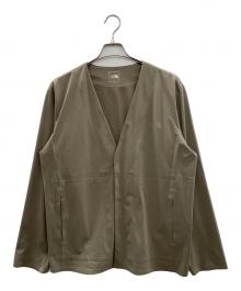 THE NORTH FACE（ザ ノース フェイス）の古着「ノーカラージャケット」｜オリーブ