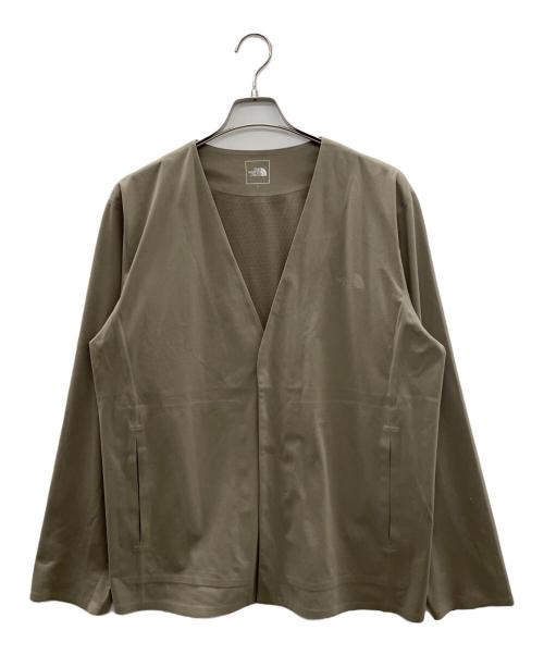 THE NORTH FACE（ザ ノース フェイス）THE NORTH FACE (ザ ノース フェイス) ノーカラージャケット オリーブ サイズ:Lの古着・服飾アイテム