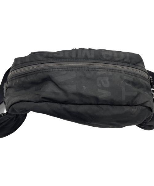 Hysteric Glamour（ヒステリックグラマー）Hysteric Glamour (ヒステリックグラマー) PORTER (ポーター) ウエストバッグ ブラックの古着・服飾アイテム