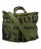 PORTER×Hysteric Glamourポーター×ヒステリックグラマー）の古着「2WAYヘルメットバッグ」｜オリーブ
