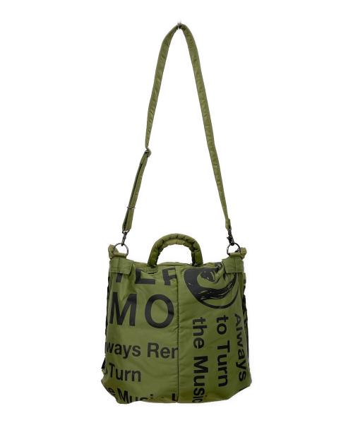 PORTER（ポーター）PORTER (ポーター) Hysteric Glamour (ヒステリックグラマー) 2WAYヘルメットバッグ オリーブの古着・服飾アイテム